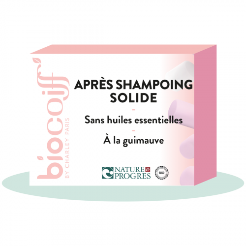 après shampoing solide bio guimauve